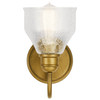 Kichler - 45971NBR - One Light Wall Sconce - Avery - Natural Brass