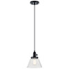 Kichler - 43851BK - One Light Mini Pendant - Avery - Black