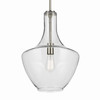 Kichler - 42046NI - One Light Pendant - Everly - Brushed Nickel