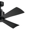 Kichler - 310452SBK - 52"Ceiling Fan - TRUE - Satin Black