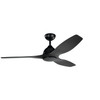 Kichler - 310360SBK - 60"Ceiling Fan - Jace - Satin Black