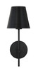 Crystorama - XAV-B8321-MK - One Light Wall Sconce - Xavier - Matte Black