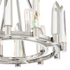 Crystorama - WAT-B2004-PN - Four Light Semi Flush Mount - Watson - Polished Nickel