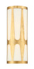 Crystorama - ROY-802-GA - Two Light Wall Sconce - Royston - Antique Gold