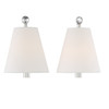 Crystorama - RIV-382-PN - One Light Wall Sconce - Riverdale - Polished Nickel