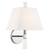 Crystorama - REN-261-PN - One Light Wall Sconce - Renee - Polished Nickel