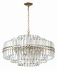 Crystorama - HAY-1407-AG - 16 Light Chandelier - Hayes - Aged Brass