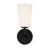 Crystorama - COL-101-BK - One Light Wall Sconce - Colton - Black