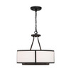 Crystorama - BRY-8004-BF - Four Light Chandelier - Bryant - Black Forged