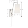 Crystorama - AVO-B4201-PN - One Light Wall Sconce - Avon - Polished Nickel
