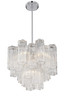 Crystorama - ADD-300-CH-CL - Four Light Chandelier - Addis - Polished Chrome