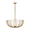 Visual Comfort Modern - SLFM33327PAB - LED Semi Flush Mount - Sanchi - Polished Antique Brass