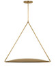 Visual Comfort Modern - PBPD35127NB/NB - LED Pendant - Cymbal - Natural Brass