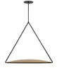 Visual Comfort Modern - PBPD35127BZ/NB - LED Pendant - Cymbal - Dark Bronze/Natural Brass