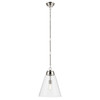 Kichler - 52662PNCLR - One Light Pendant - Marsailli - Polished Nickel