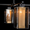 Hubbardton Forge - 364213-SKT-MULT-80-70-ZM0093 - Four Light Outdoor Pendant - Polaris - Coastal Black