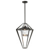 Hubbardton Forge - 362651-SKT-MULT-14-ZM0727 - One Light Outdoor Pendant/Semi-Flush - Stellar - Coastal Oil Rubbed Bronze