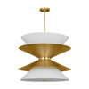 Visual Comfort Studio - LXP10212GD - 12 Light Pendant - Chambord - Gild