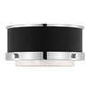 Visual Comfort Studio - LF1071PN - LED Flush Mount - Marlowe - Polished Nickel