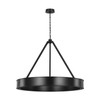 Visual Comfort Studio - LC1221AI-L1 - LED Chandelier - Leonard - Aged Iron