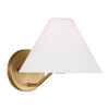 Visual Comfort Studio - DJW1001SB - One Light Bath Vanity - Burke - Satin Brass
