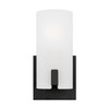 Visual Comfort Studio - DJV1101MBK - One Light Vanity - Rhode - Midnight Black