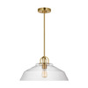 Visual Comfort Studio - DJP1131SB - One Light Pendant - Payton - Satin Brass