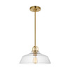 Visual Comfort Studio - DJP1121SB - One Light Pendant - Payton - Satin Brass