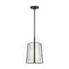 Visual Comfort Studio - DJP1011MBK - One Light Pendant - Cortes - Midnight Black