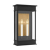 Visual Comfort Studio - CO1472TXB - Two Light Outdoor Wall Sconce - Cupertino - Textured Black