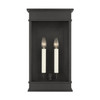 Visual Comfort Studio - CO1472TXB - Two Light Outdoor Wall Sconce - Cupertino - Textured Black
