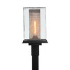 Hubbardton Forge - 344850-SKT-80-72-ZM0084 - One Light Outdoor Post Mount - Polaris - Coastal Black
