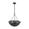 Visual Comfort Studio - AP1193AI - Six Light Pendant - Kelan - Aged Iron