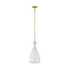 Visual Comfort Studio - AEP1071BBSWSG - One Light Pendant - Athena - Burnished Brass