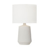 Visual Comfort Studio - HT1131MWC1 - One Light Table Lamp - Panola - Matte White Ceramic