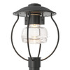Hubbardton Forge - 344810-SKT-80-ZM0447 - One Light Outdoor Post Mount - Mason - Coastal Black