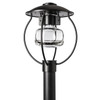 Hubbardton Forge - 344810-SKT-80-ZM0447 - One Light Outdoor Post Mount - Mason - Coastal Black