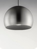 ET2 - E24926-SNBK - LED Pendant - Palla - Satin Nickel / Black