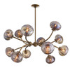 Arteriors - DLI15 - 12 Light Chandelier - Merrick - Vintage Brass
