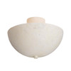 Arteriors - DFC18 - Three Light Flush Mount - Malta - Light Stonewash