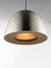 ET2 - E24914-SNBK - LED Pendant - Fungo - Satin Nickel / Black