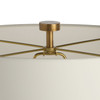 Arteriors - PTI24-SH024 - One Light Table Lamp - Juliette - Flint Luster