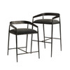 Arteriors - FSI21 - Counter Stool - Ansel - Midnight Grey
