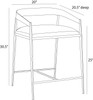 Arteriors - FSI21 - Counter Stool - Ansel - Midnight Grey