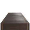 Arteriors - FLS01 - Console - Tatton - Umber Oak Veneer/Antique Brass