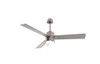 Matthews Fan Company - SS-BN-BN-52 - 52" Ceiling Fan - Steven - Brushed Nickel