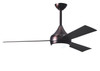 Matthews Fan Company - DA-BB-BB - 52"Ceiling Fan - Donaire - Brushed Bronze