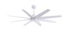 Matthews Fan Company - AN-MWH-MWH-64 - 64"Ceiling Fan - Ariella - Matte White