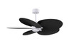 Matthews Fan Company - AKTP-MWH-BK - 48"Ceiling Fan - Alessandra TROPICAL - Matte White