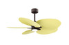 Matthews Fan Company - AKTPLK-TB-YE - 48"Ceiling Fan - Alessandra TROPICAL - LK - Textured Bronze